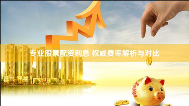 专业股票配资利息 权威费率解析与对比